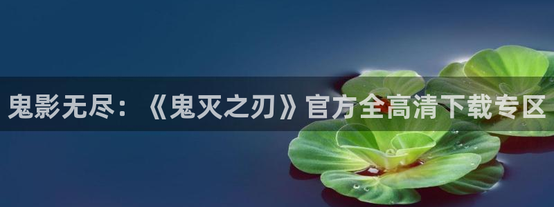9.1抖漫：鬼影无尽：《鬼灭之刃》官方全高清下载专区